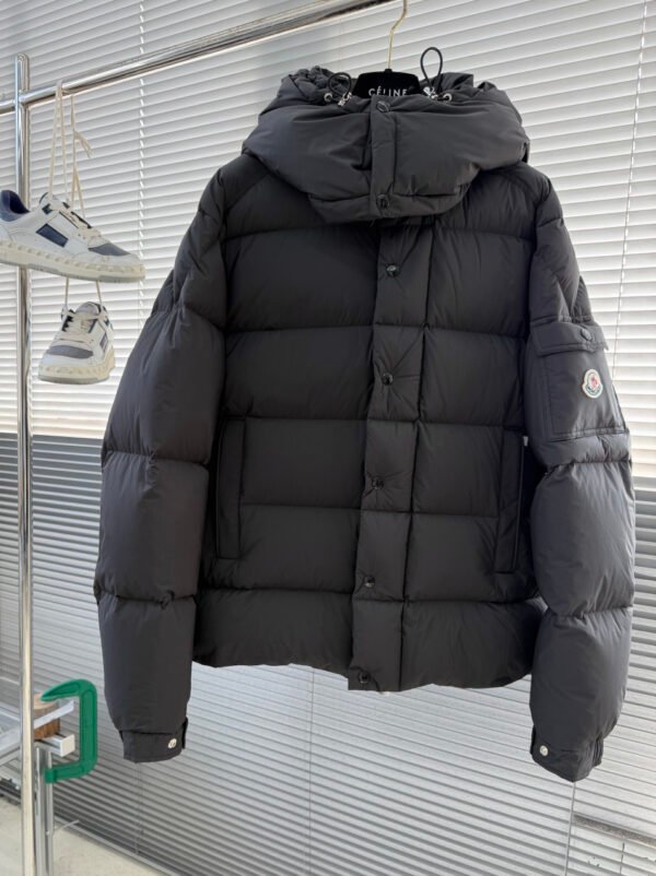 MNCLR Quilted Puffer Jacket - Black