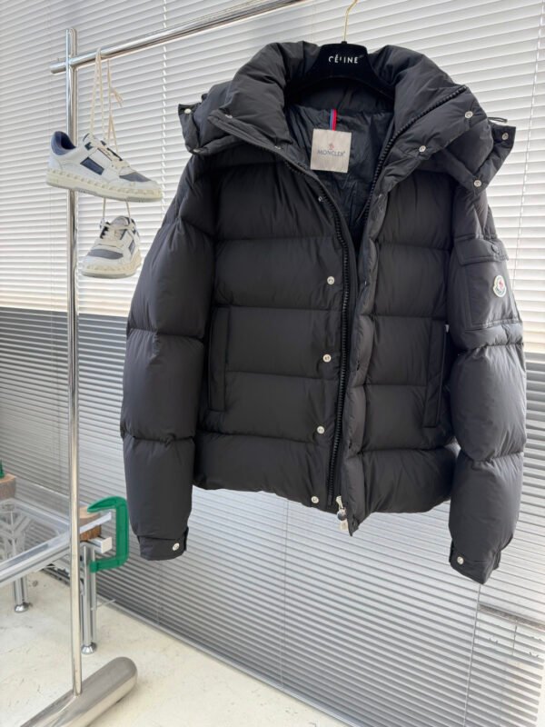 MNCLR Quilted Puffer Jacket - Black