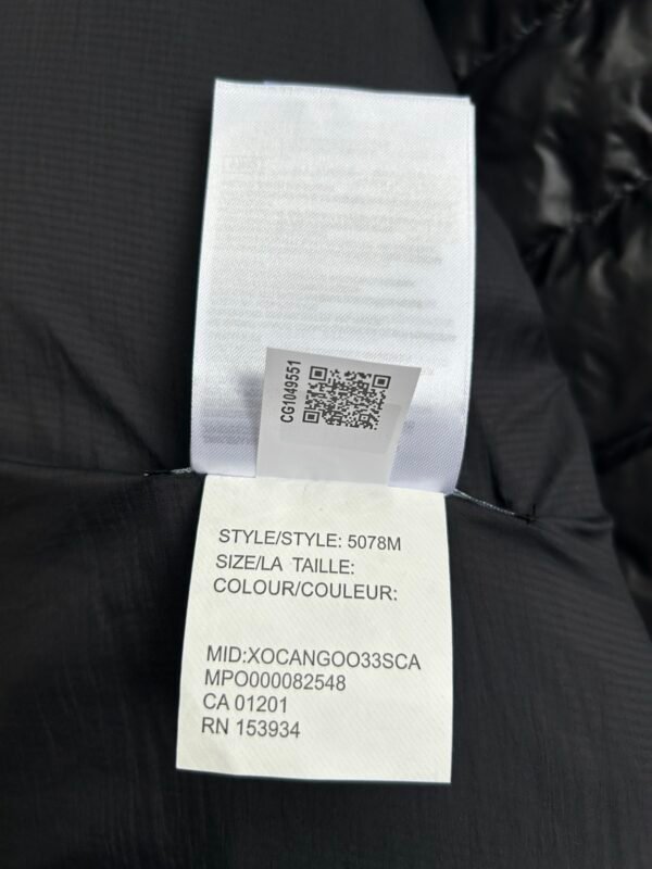 CG Hooded Puffer Jacket - Black