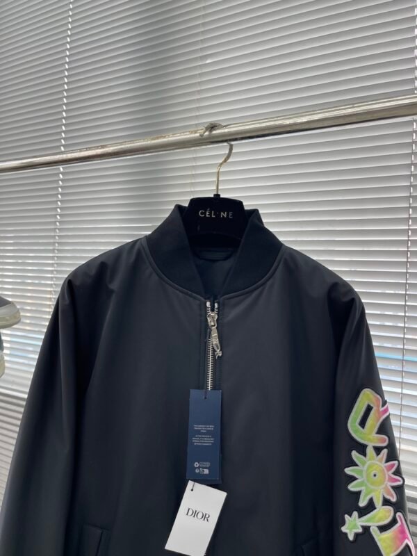 CD BLOUSON BOMBER JACKET BLACK