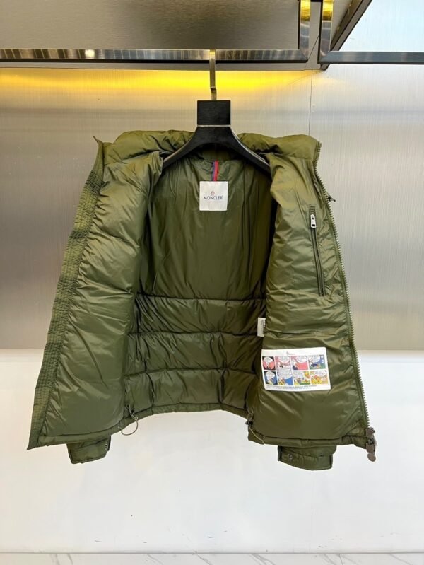 MNCLR Hooded Puffer Jacket - Green