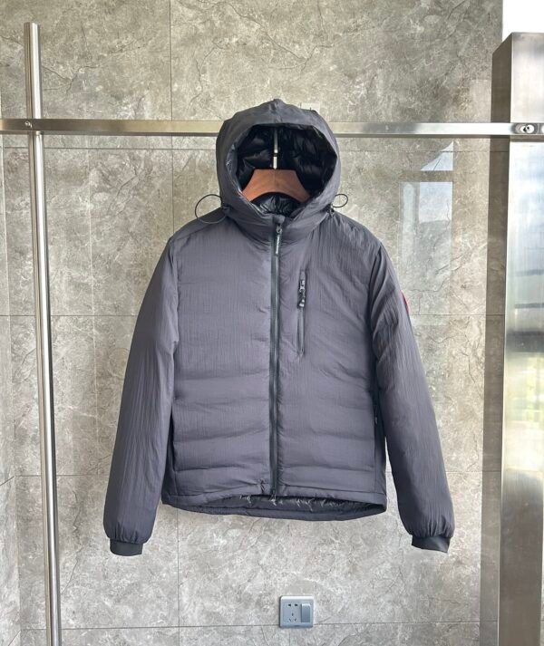 CG Hooded Puffer Jacket - Black
