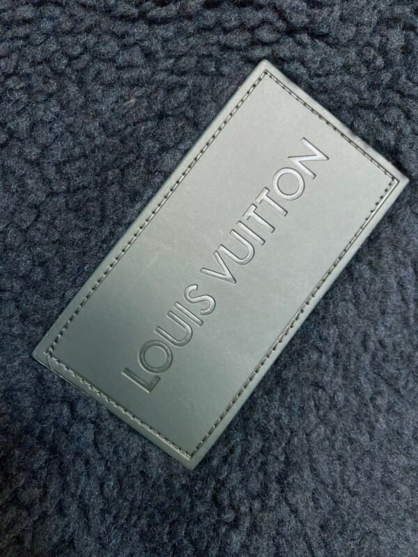 LV FLEECE BLOUSON IN NAVY BLUE