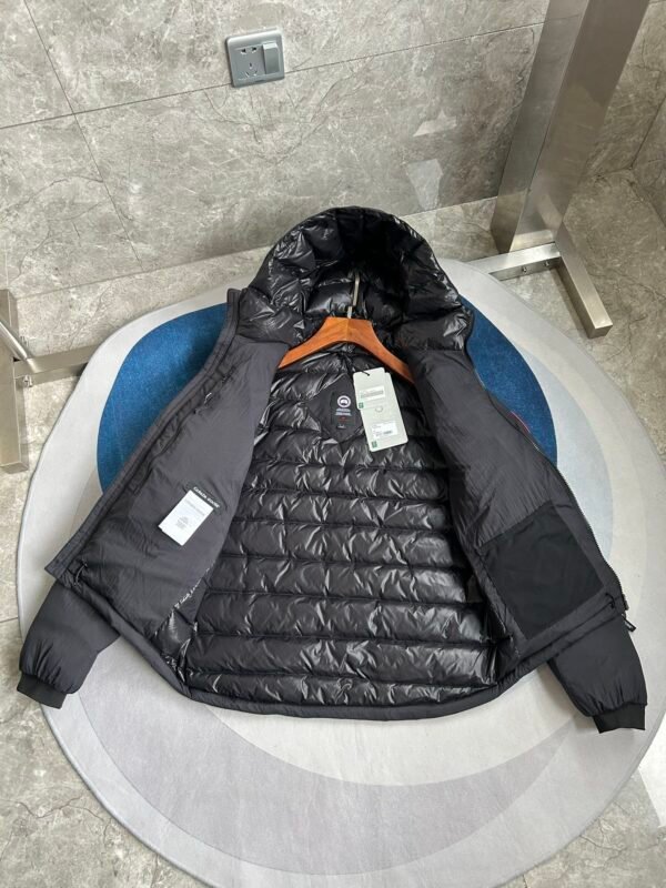 CG Hooded Puffer Jacket - Black