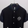 LVE COTTON VARSITY BLACK AND WHITE SLEEVES