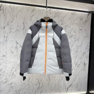 LV VOLCANIC ASH HOODED COAT