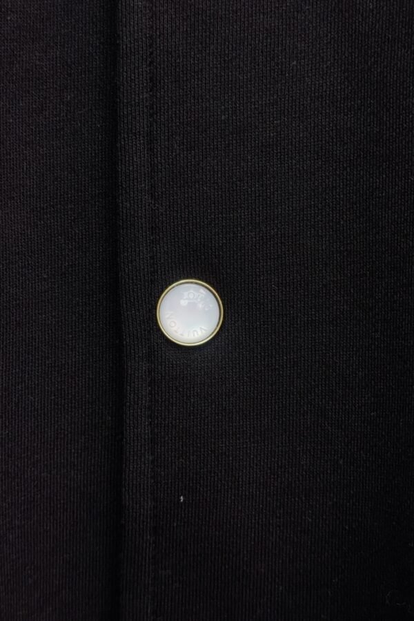 LVE COTTON VARSITY BLACK AND WHITE SLEEVES