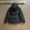 GCCI Hooded Puffer Jacket - Black