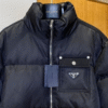 PRDA Black Puffer Jacket with Front Pocket