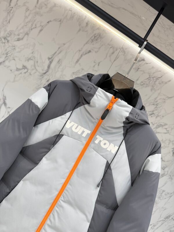 9cd4eacd LV VOLCANIC ASH HOODED COAT