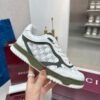 GCCI Monogram Retro Trainers - Olive