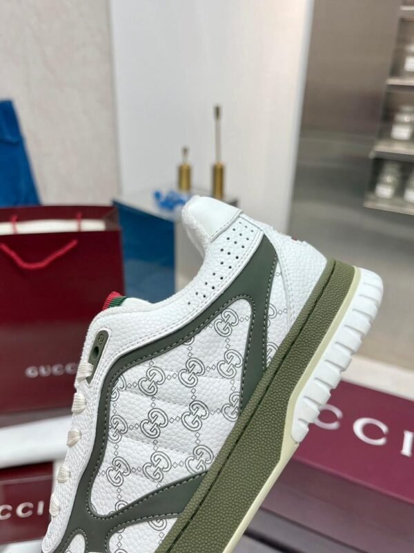 GCCI Monogram Retro Trainers - Olive