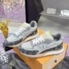 LVE Grey Mesh Runner Trainers