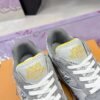 LVE Grey Mesh Runner Trainers