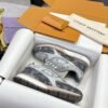 LVE Grey Mesh Runner Trainers