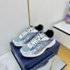 DXR CD Light Blue Mesh Trainers