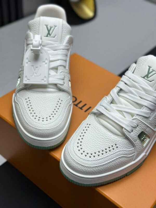 LVE White Mint Low Trainers