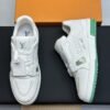 LVE White Mint Low Trainers