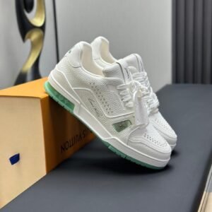 LVE White Mint Low Trainers