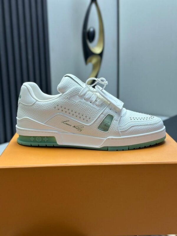 LVE White Mint Low Trainers