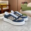 GCCI Blue Monogram Low Trainers