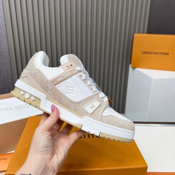 LVE Beige Low Trainers