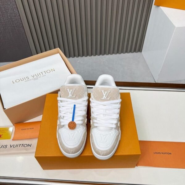 LVE Beige Low Trainers