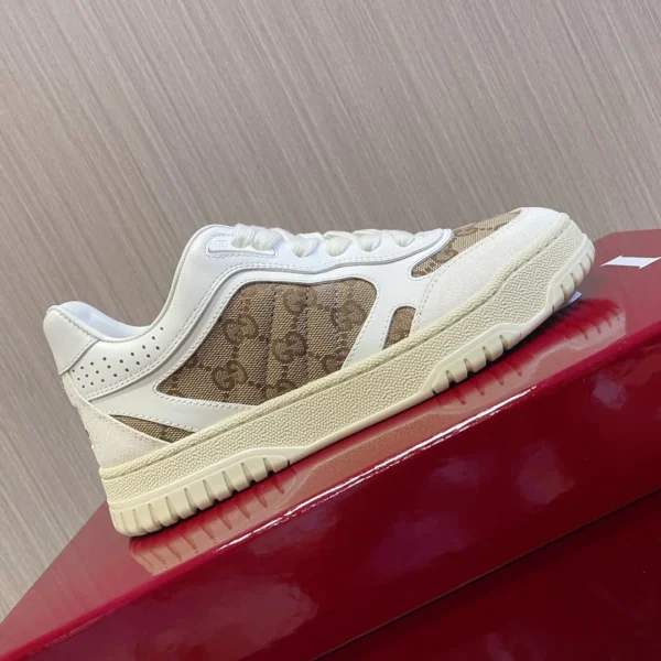 GCCI WHITE MONOGRAM TRAINERS