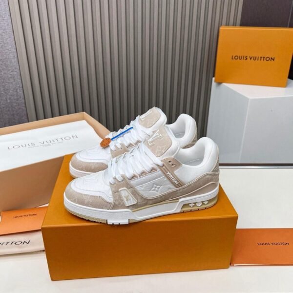 LVE Beige Low Trainers