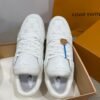 LVE WHITE MONOGRAM TRAINERS