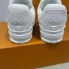 LVE WHITE MONOGRAM TRAINERS