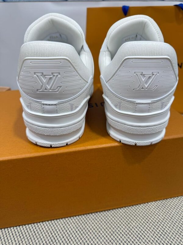 LVE WHITE MONOGRAM TRAINERS