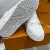 LVE WHITE MONOGRAM TRAINERS