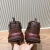 LVE BURGUNDY MESH TRAIL TRAINERS