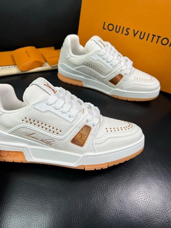 LVE White Gum Trainers