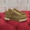 DG BROWN SUEDE MESH TRAINERS