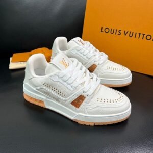 LVE White Gum Trainers