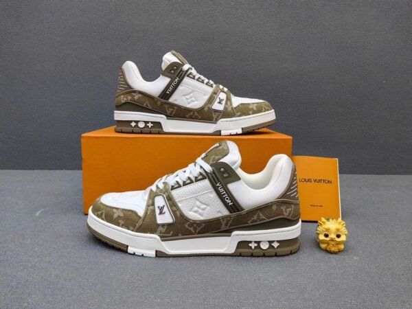 LVE Olive Low Trainers