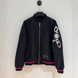 CD BLOUSON BOMBER JACKET BLACK