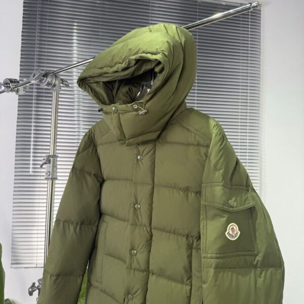MNCLR HOODED OLIVE GREEN