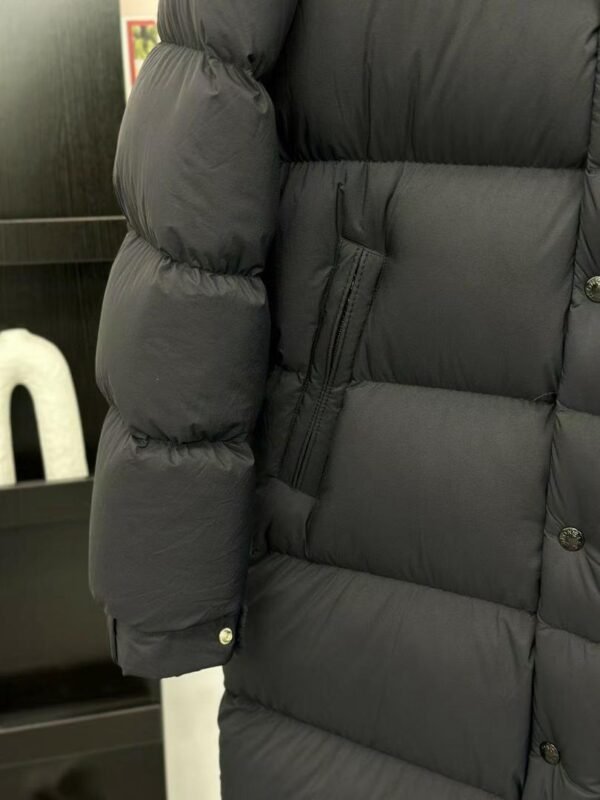 MNCLR DETACHABLE HOOD LONG DOWN COAT