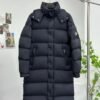 MNCLR DETACHABLE HOOD LONG DOWN COAT
