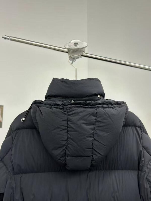 MNCLR DETACHABLE HOOD LONG DOWN COAT