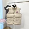 CG ROUNDED COLLAR PUFFER GILET VEST