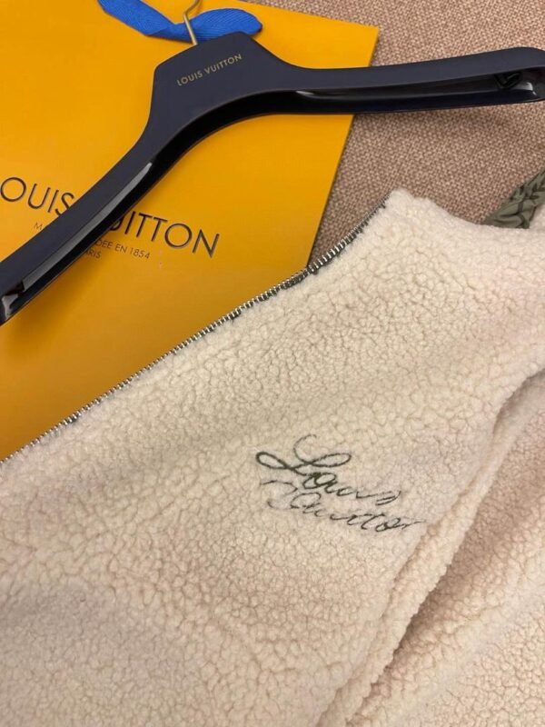 LV DAMIER ZIP-UP REVERSIBLE COAT