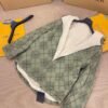 LV DAMIER ZIP-UP REVERSIBLE COAT