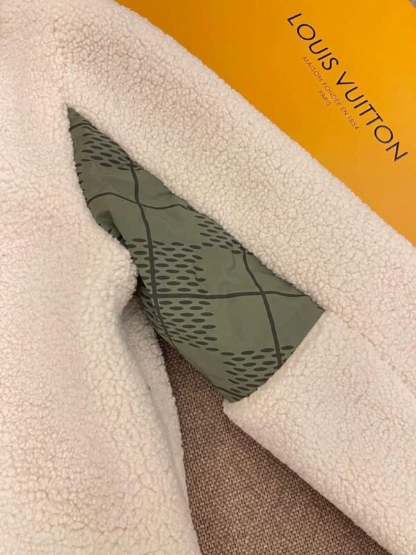 LV DAMIER ZIP-UP REVERSIBLE COAT