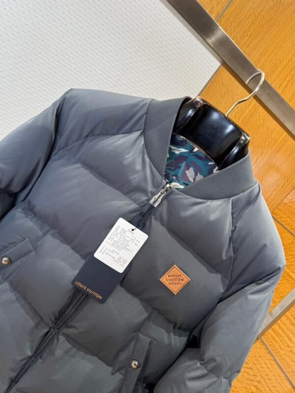 LV REVERSIBLE BLUE CAMO JACKET