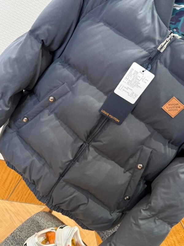 LV REVERSIBLE BLUE CAMO JACKET