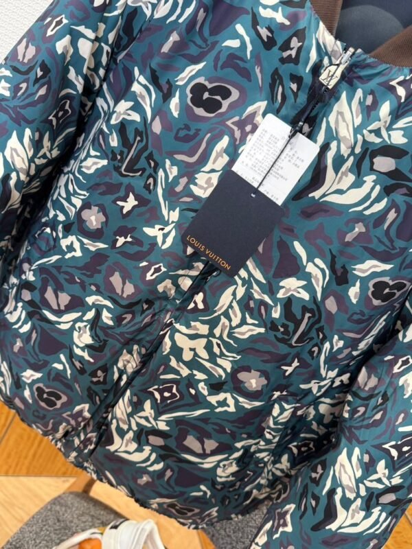LV REVERSIBLE BLUE CAMO JACKET